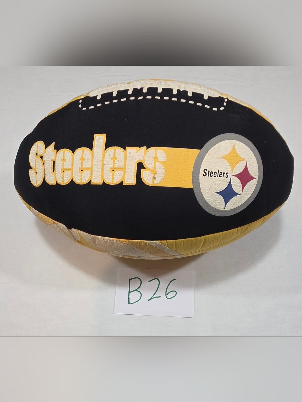 VINTAGE Inflatable NFL Franklin Steelers Football